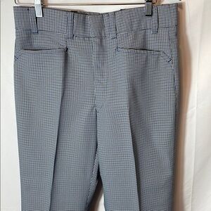 Stylish Blue Checkered Pants